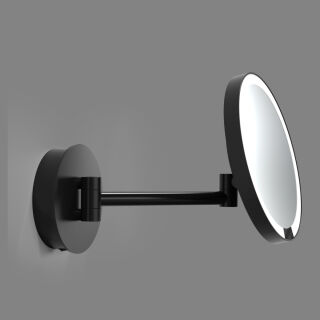 Decor Walther JUST LOOK PLUS WD 7X Wandkosmetikspiegel schwarz matt