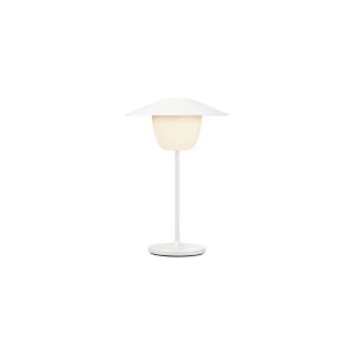 blomus Mobile Leuchte -ANI Lamp Mini- Farbe White 14 x 21 cm