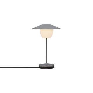 blomus Mobile Leuchte -ANI Lamp Mini- Farbe Warm Gray 14 x 21 cm