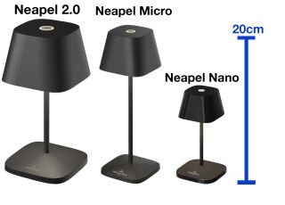 Villeroy & Boch Neapel NANO Akku-Tischleuchte elfenbein