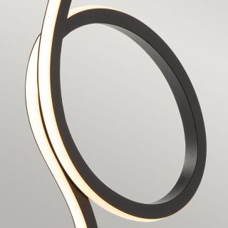 Elstead Tischleuchte Flamingo schwarz