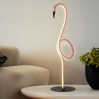 Elstead Tischleuchte Flamingo pink