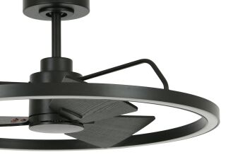 Lucci Air Deckenventilator Cessna Schwarz mit LED Beleuchtung