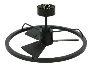 Lucci Air Deckenventilator Cessna Schwarz mit LED Beleuchtung