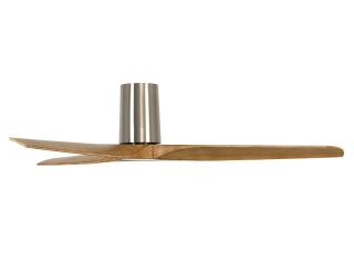 Lucci Air Deckenventilator Londo Chrom gebürstet/Teak