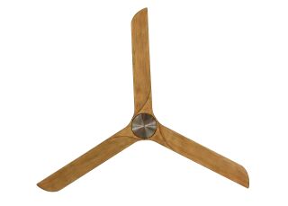 Lucci Air Deckenventilator Londo Chrom gebürstet/Teak