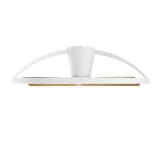 Mantra Nepal II 75 Deckenventilator mit LED Beleuchtung weiß/holz