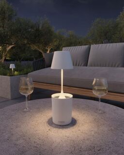 Sompex Peeky sand Akkutischleuchte