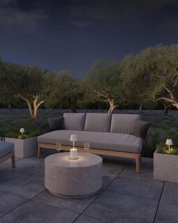 Sompex Peeky sand Akkutischleuchte