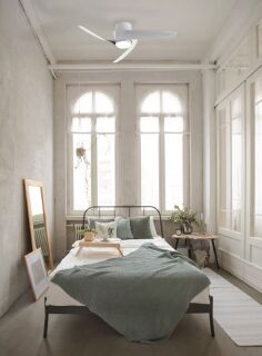 Mantra Groenland XS Deckenventilator mit LED Beleuchtung weiß