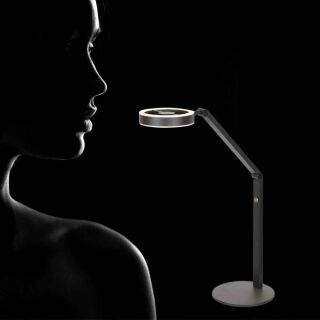 Steinhauer Ringlux Tischleuchte LED schwarz