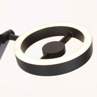Steinhauer Ringlux Tischleuchte LED schwarz
