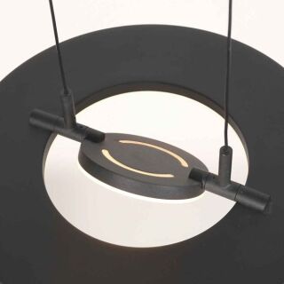 Steinhauer Soleil Pendelleuchte schwarz