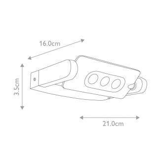 Außenleuchte Wandleuchte Sigmund 3