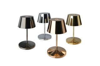 Villeroy & Boch Seoul RC chrom Akku LED Tischleuchte