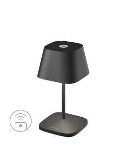 Villeroy & Boch Neapel RC schwarz Akku LED Tischleuchte