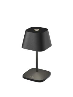 Villeroy & Boch Neapel RC schwarz Akku LED Tischleuchte