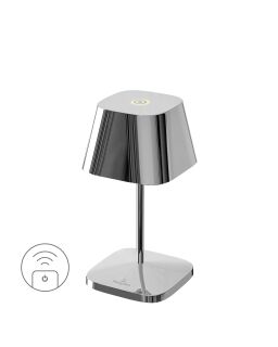 Villeroy & Boch Neapel RC chrom Akku LED Tischleuchte