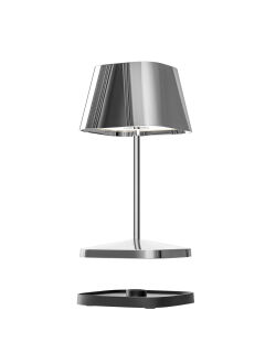 Villeroy & Boch Neapel RC chrom Akku LED Tischleuchte