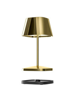 Villeroy & Boch Neapel RC gold Akku LED Tischleuchte