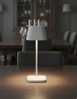 Villeroy & Boch Neapel Micro RC weiß Akku Tischleuchte