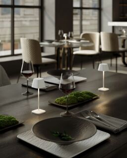 Villeroy & Boch Neapel Micro RC weiß Akku Tischleuchte