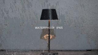 Villeroy & Boch Neapel Micro RC gold gebürstet Akku Tischleuchte