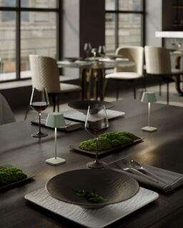 Villeroy & Boch Neapel Micro RC oliv Akku Tischleuchte