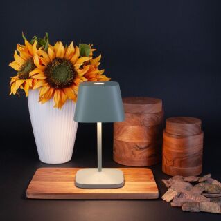 Villeroy & Boch Neapel RC roségold Akku LED Tischleuchte