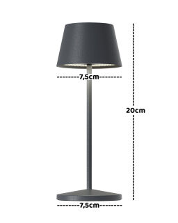 Villeroy & Boch Seoul Micro RC sand Akku Tischleuchte