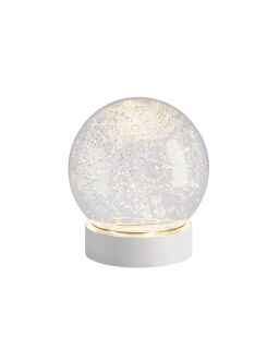 Sompex Dekoleuchte Glamor Bauble 13cm weiß