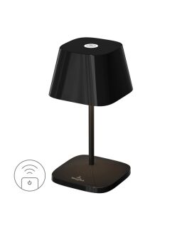 Villeroy & Boch Neapel RC schwarz ceramic Akku LED Tischleuchte