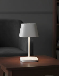 Villeroy & Boch Neapel RC weiß ceramic Akku LED Tischleuchte