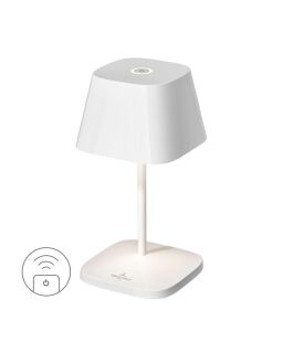 Villeroy & Boch Neapel RC weiß ceramic Akku LED Tischleuchte