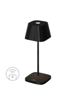 Villeroy & Boch Neapel Micro RC schwarz ceramic Akku Tischleuchte