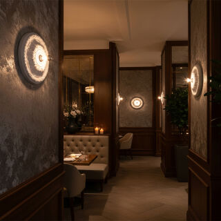 Wand- und Decken-Gipsleuchte Andro Ultra weiß