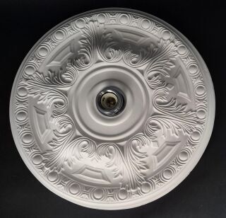 Wand- und Decken-Gipsleuchte Andro Ultra weiß