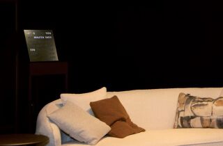 Intertime Wort-Uhr Word 28 schwarz