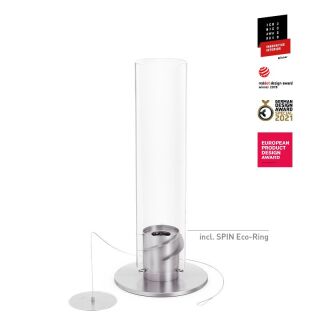 SPIN 1200 Tischfeuer silber