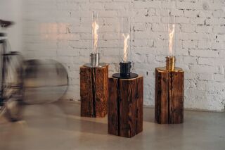 SPIN 1200 Tischfeuer silber