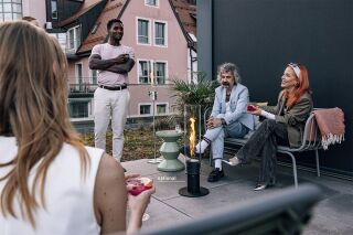 SPIN 1500 Standfeuer schwarz