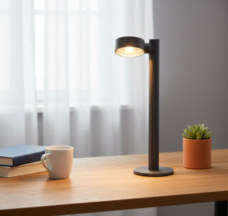 Sompex Ronda Akku-Tischleuchte anthrazit