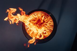 MOON 45 Feuerkorb mit hohem Fuß