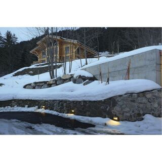 Brick Downunder E14, silber- grau