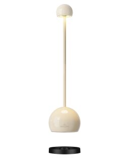 Villeroy & Boch Elba RC Akku LED Tischleuchte elfenbein