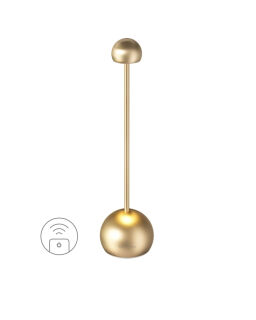 Villeroy & Boch Elba RC Akku LED Tischleuchte gold...