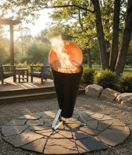 CONE Holzkohlegrill - Feuerstelle