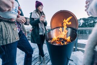 CONE Holzkohlegrill - Feuerstelle