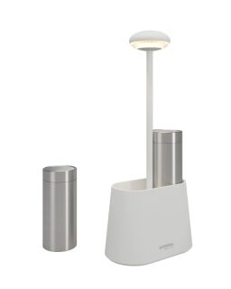 Sompex Heureca Akku-Tischleuchte weiß