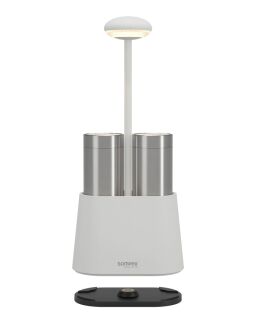 Sompex Heureca Akku-Tischleuchte weiß